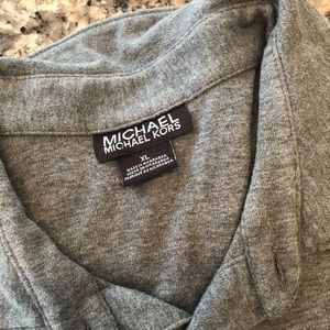Men’s grey Michael Kors polo